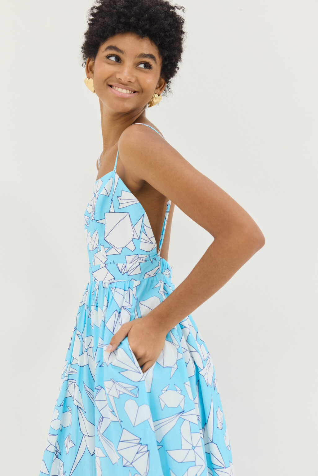 Mary Dress Light Blue 5