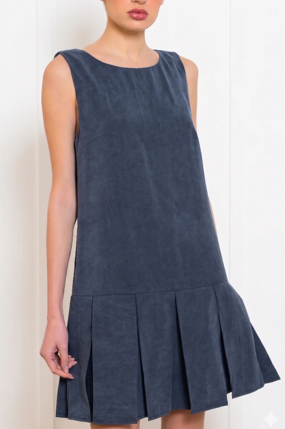 Plumeria Dress blue 3
